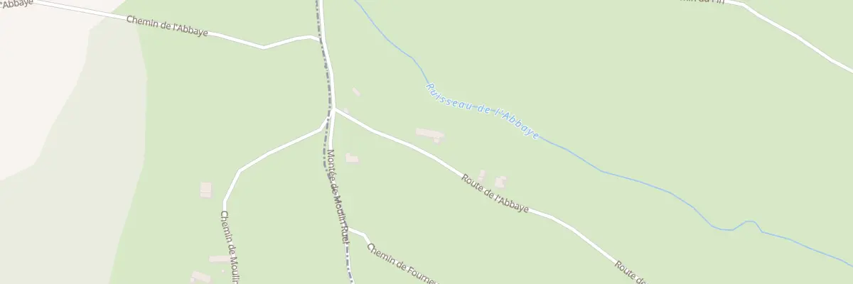 Plan du 2720 Rte de l’Abbaye à Saint-Pierre-de-Bressieux