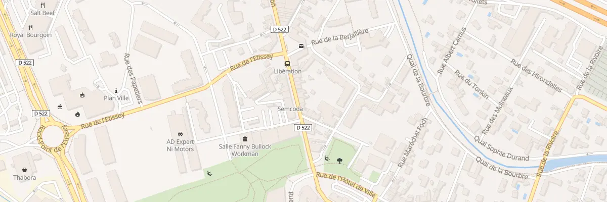 Plan du 146B Rue de la Libération à Bourgoin-Jallieu