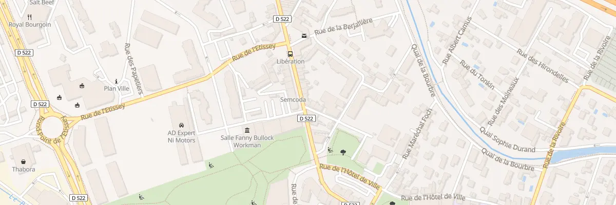 Plan du 144T Rue de la Libération à Bourgoin-Jallieu