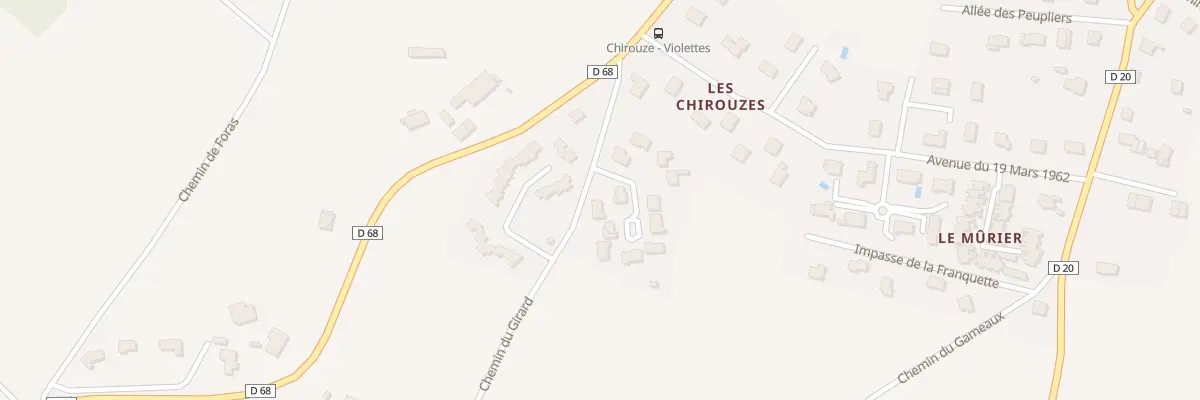 Plan du 66 Imp des Chèvrefeuilles à Chatte