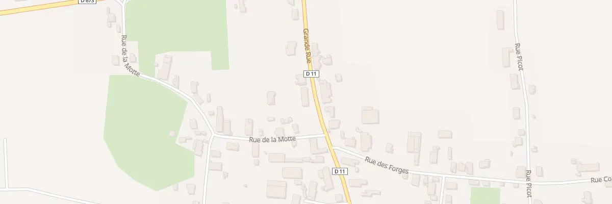 Plan du 21 Grande Rue à Annoire