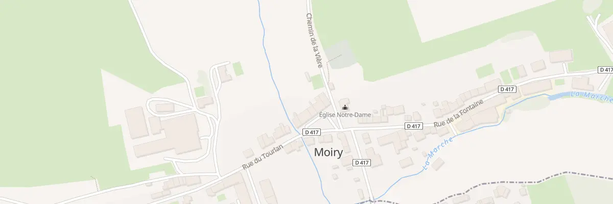 Plan du 6 Pl de la Mairie à Moiry