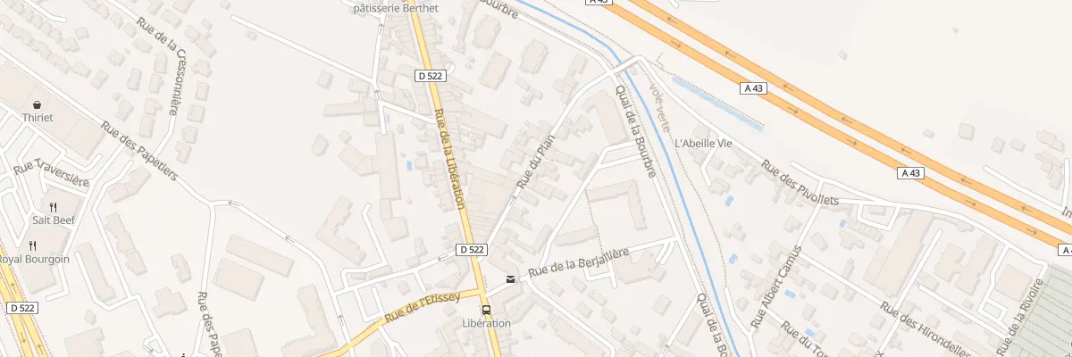 Plan du 26 Rue du Plan à Bourgoin-Jallieu