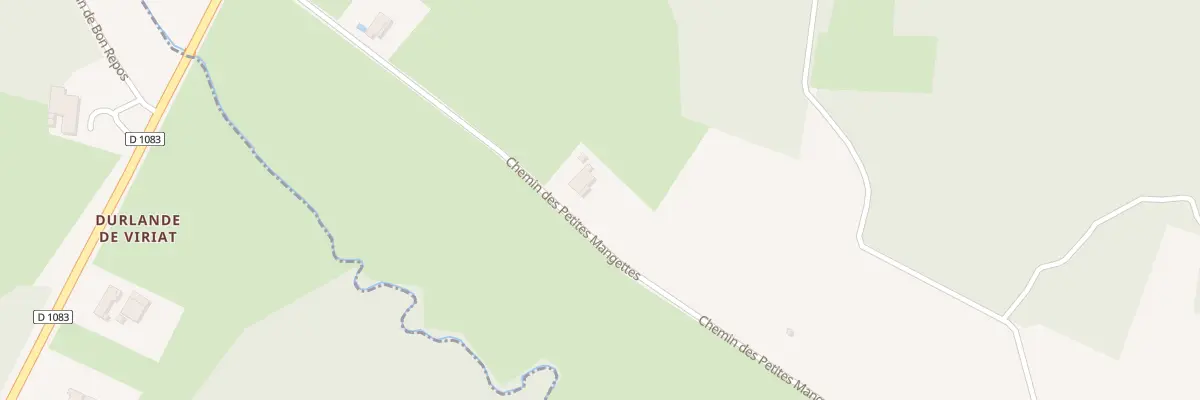 Plan du 315 Che des Petites Mangettes à Saint-Étienne-du-Bois