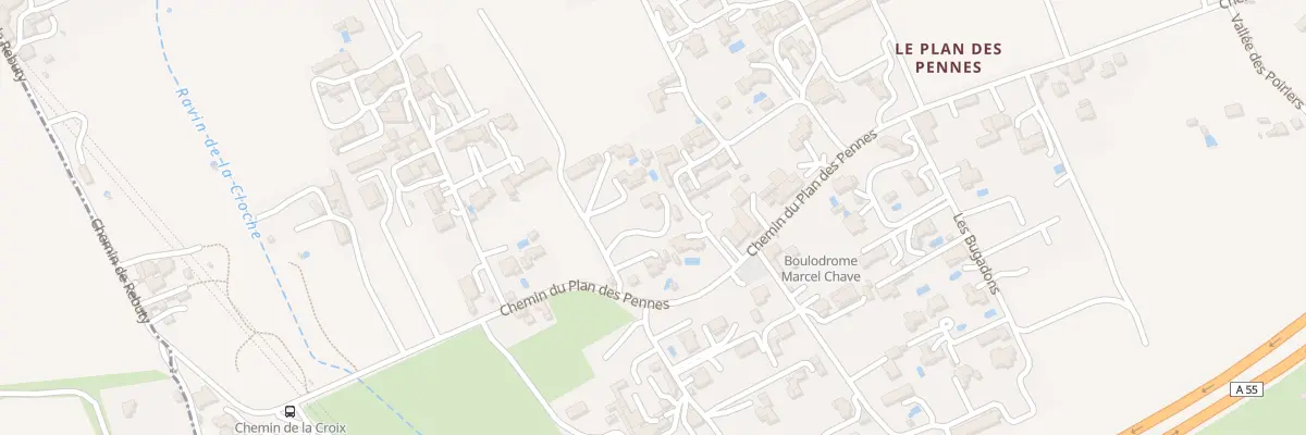 Plan du 9086 Les Geichous aux Pennes-Mirabeau