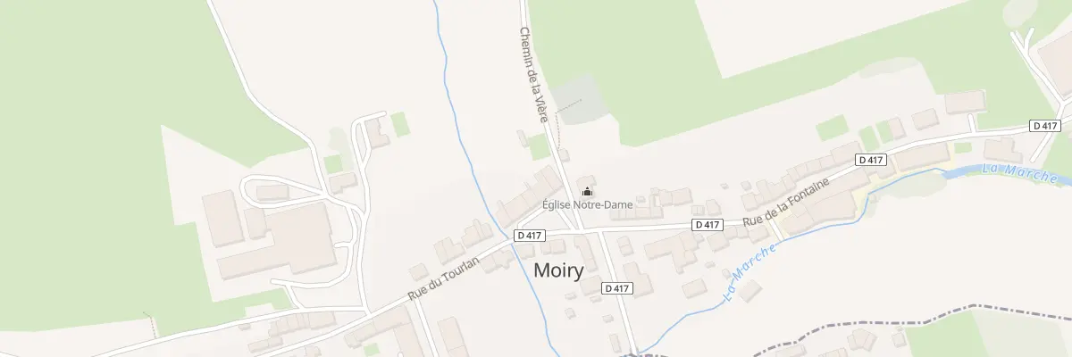 Plan du 4 Pl de la Mairie à Moiry