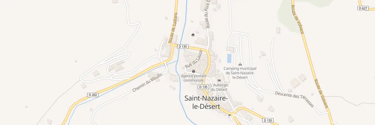 Plan du 5020 Le Village à Saint-Nazaire-le-Désert