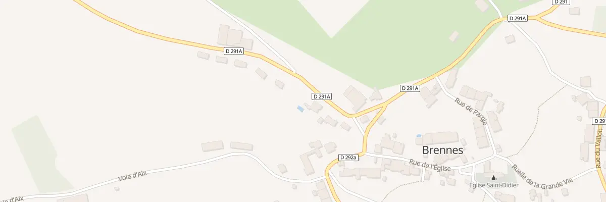 Plan du 5 Rue du Calvaire à Brennes