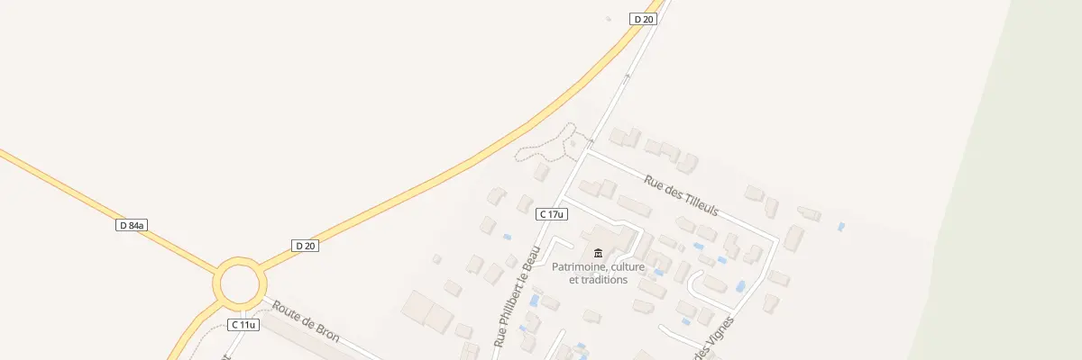 Plan du 56 Rue Philibert le Beau à Saint-Vulbas