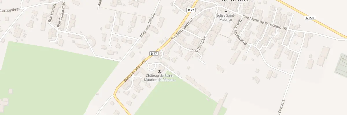 Plan du 17 Clos du Chateau à Saint-Maurice-de-Rémens