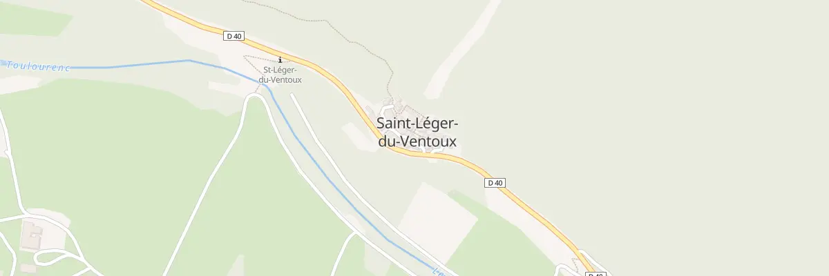 Plan du 9001 Le Village à Saint-Léger-du-Ventoux