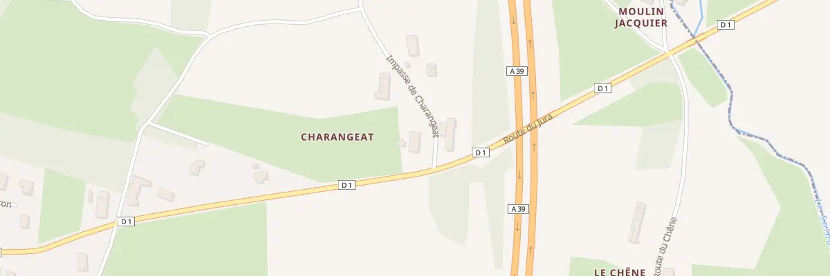 Plan du 17 Imp de Charangeat à Beaupont