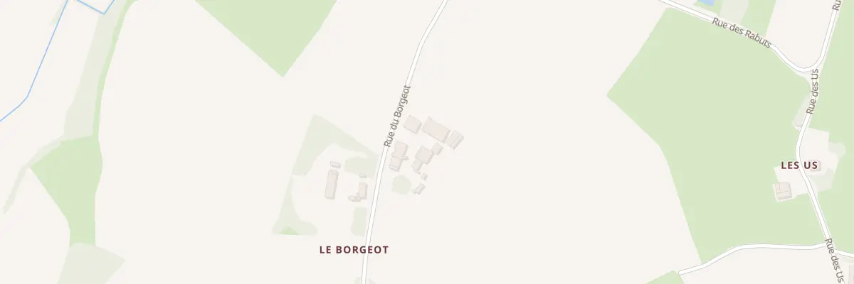 Plan du 245 Rue du Borgeot à La Chaux