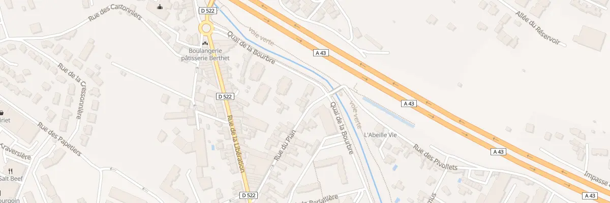 Plan du 27 Rue du Plan à Bourgoin-Jallieu