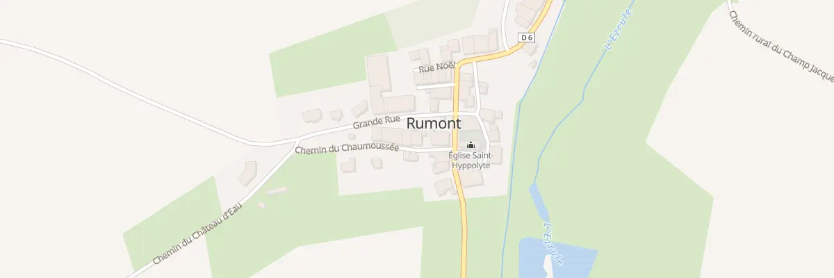Plan du 2 Che du Chaumoussée à Rumont