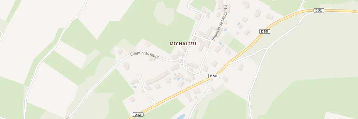Plan du 93 Che de Verna à Annoisin-Chatelans