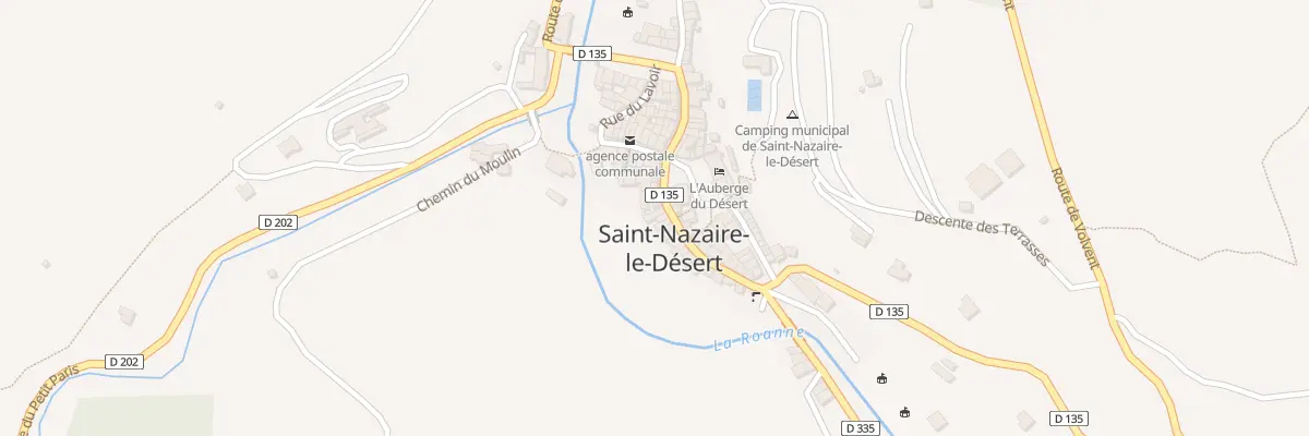 Plan du 95 Grand Rue à Saint-Nazaire-le-Désert