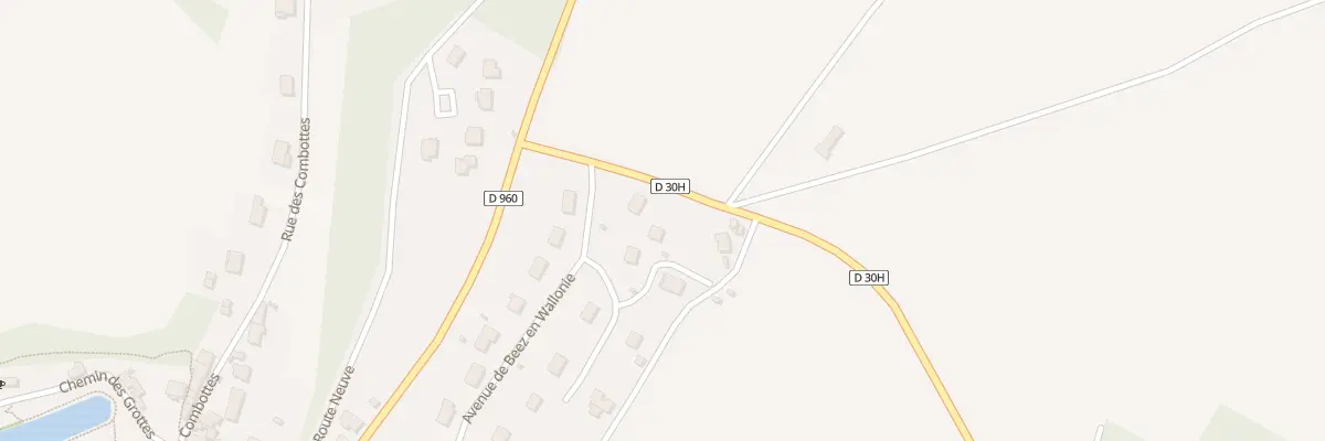 Plan du 4 Rte de Chevigny à Bèze
