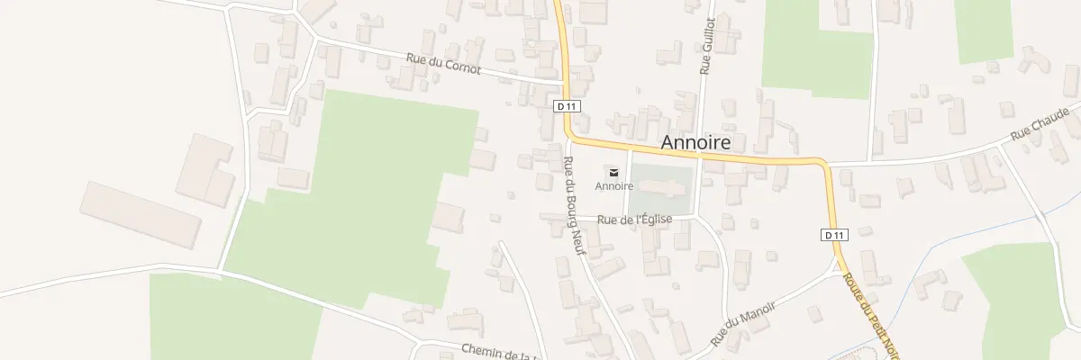Plan du 4 Rue du Bourg Neuf à Annoire