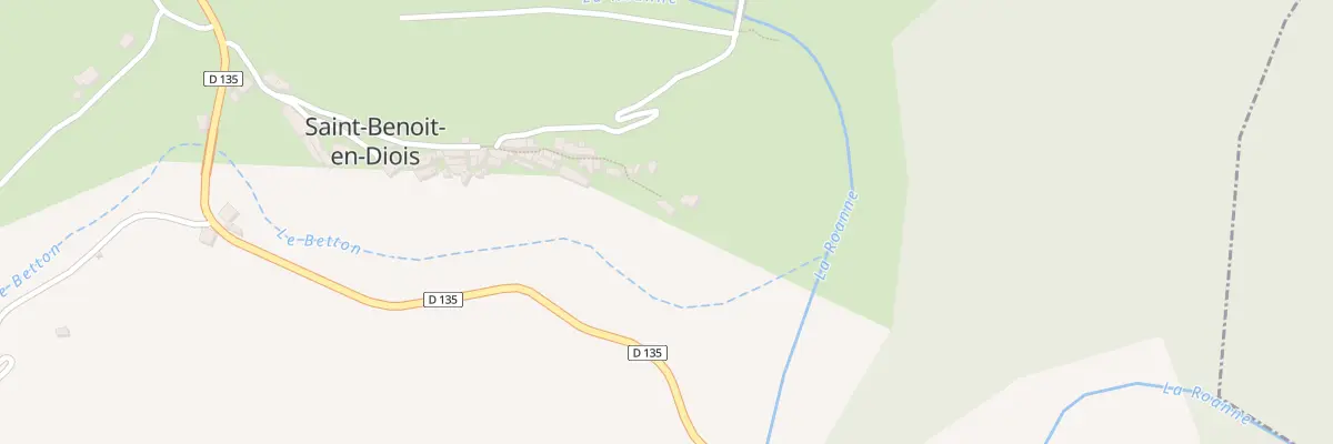 Plan du 5015 Le Village à Saint-Benoit-en-Diois