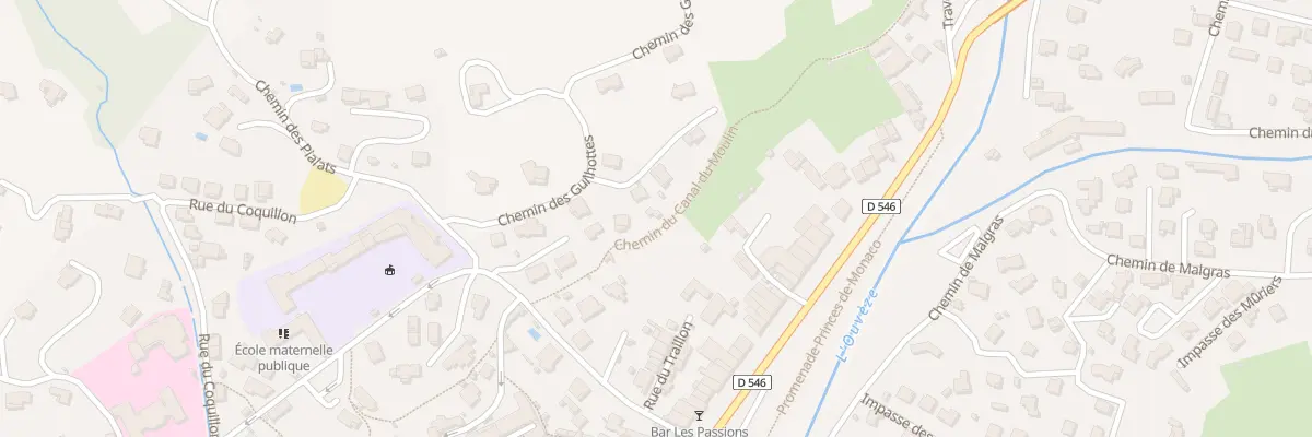 Plan du 6140 Che de l’Ecluse à Buis-les-Baronnies