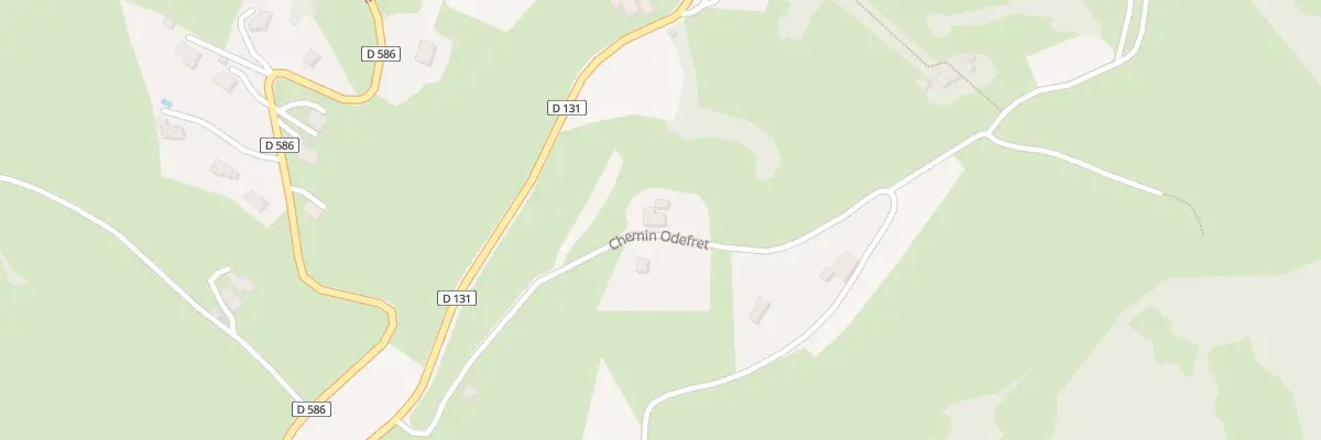 Plan du 245 Che Odefret à Saint-Martin-le-Colonel