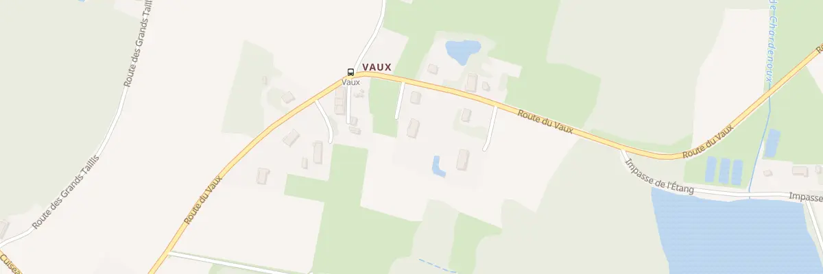 Plan du 510 Rte du Vaux à Bruailles