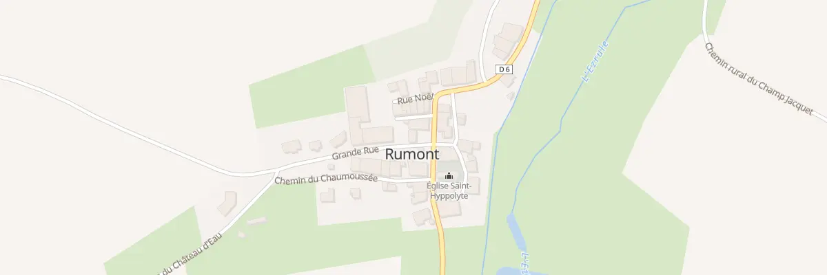 Plan du 4 Gr Grande Rue à Rumont