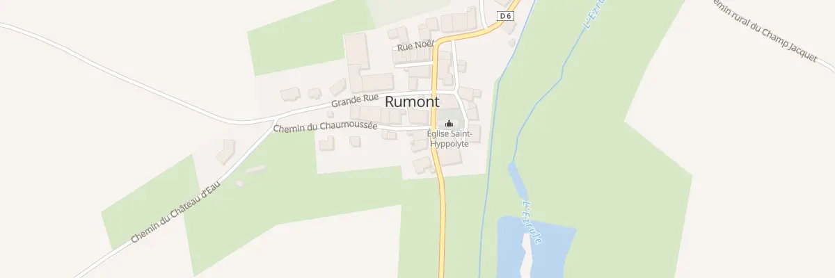 Plan du 7 Rue de la Chalaide à Rumont