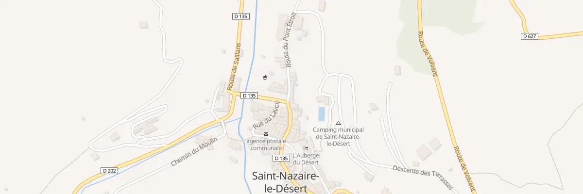Plan du 5248 Le Village à Saint-Nazaire-le-Désert