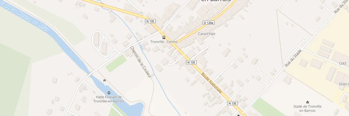 Plan du 32 Rte Nationale à Tronville-en-Barrois