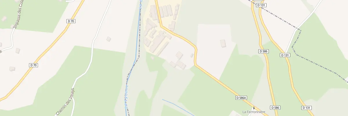 Plan du 325 Rte de la Ferroniere à Saint-Martin-le-Colonel
