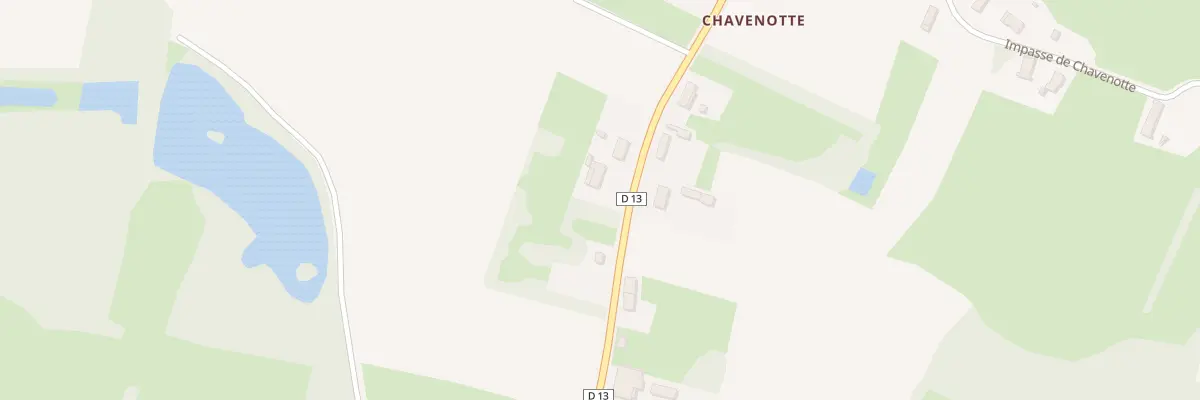 Plan du 1321 Rte de Pierre à La Chapelle-Saint-Sauveur