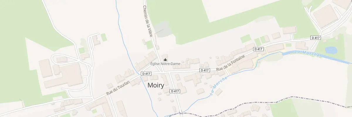 Plan du 3 Rue de la Fontaine à Moiry