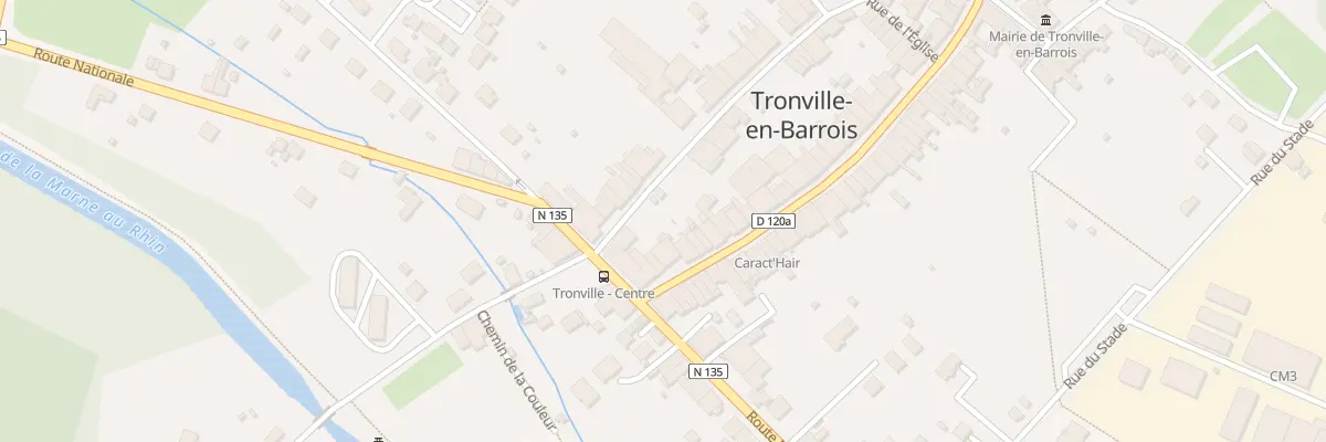 Plan du 7 Gr Grande Rue à Tronville-en-Barrois