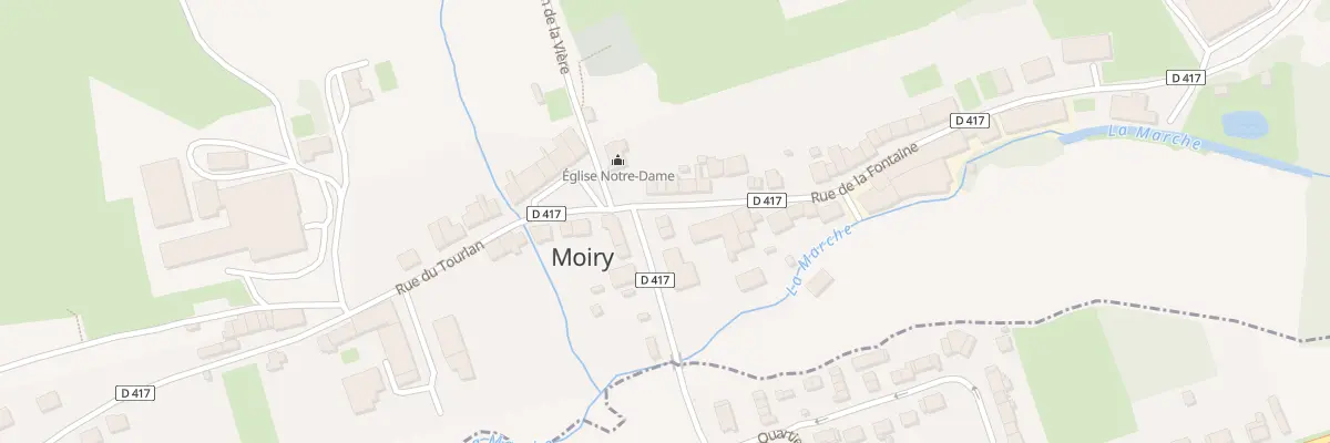 Plan du 1 Rue de l’Ecole à Moiry
