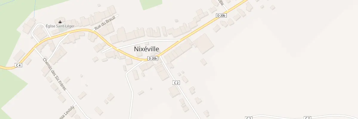 Plan du 18 Rue Haute du Peche à Nixéville-Blercourt