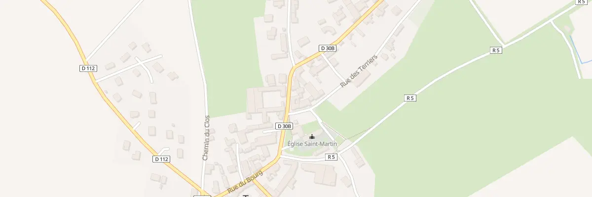 Plan du 3 Rue du Bourg à Tanay