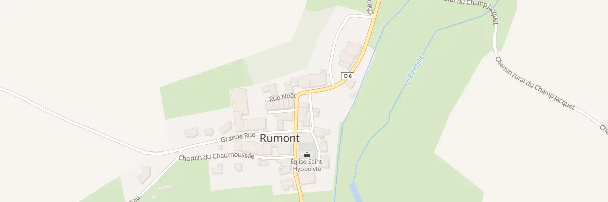 Plan du 2 Rue de la Chalaide à Rumont