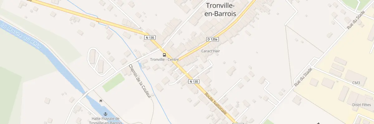 Plan du 4 Gr Grande Rue à Tronville-en-Barrois