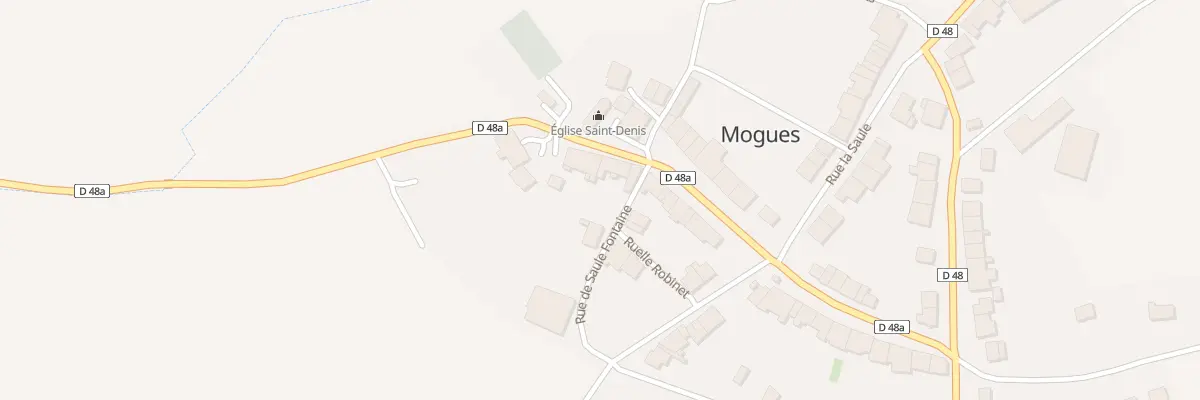 Plan du 7 Rue Chaunot à Mogues
