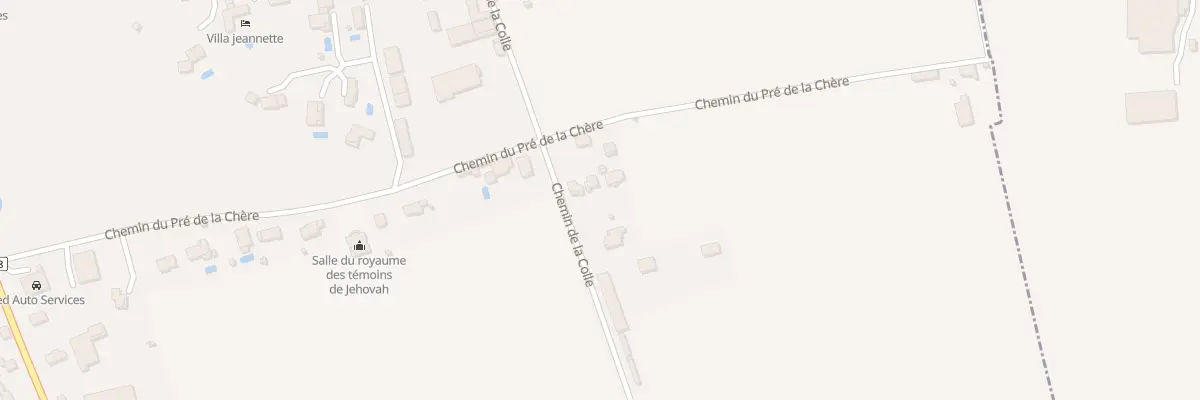 Plan du 22 Che de la Colle à La Côte-Saint-André