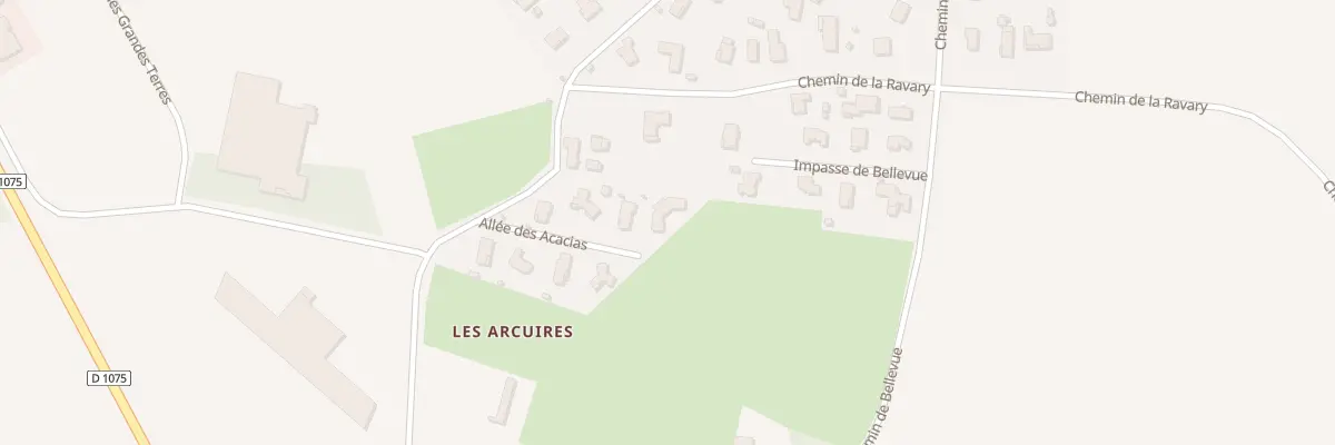 Plan des Arcuires à Montagnat