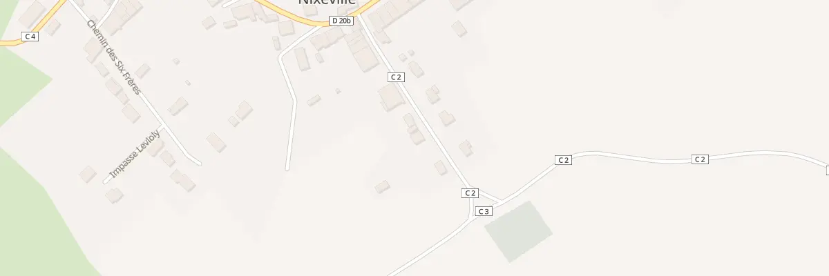 Plan du 14 Voie du Bois à Nixéville-Blercourt
