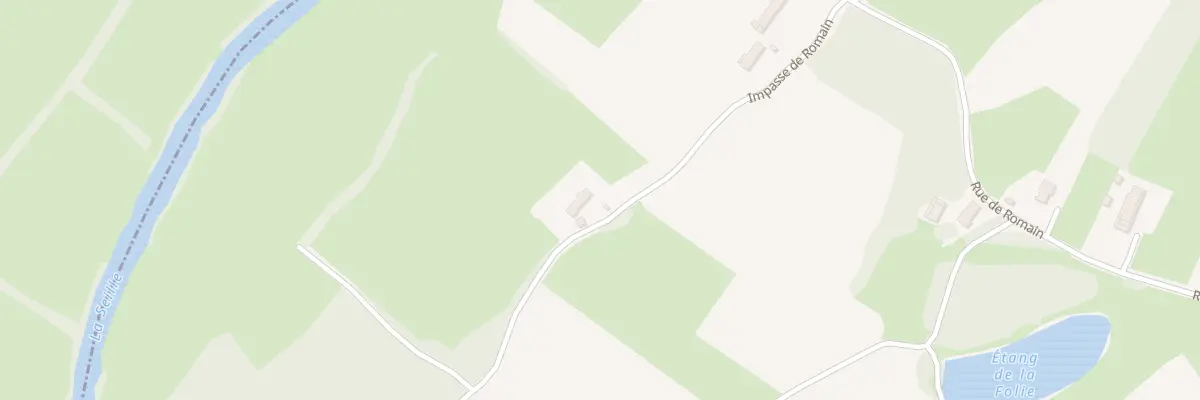 Plan du 260 Imp de Romain à Montcony