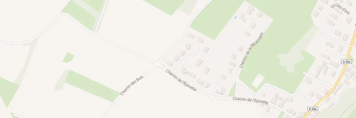 Plan du 5079 Charriere à Vernas