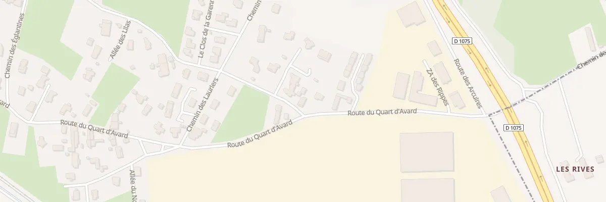 Plan du 5092 Hameau des Rippes à Certines