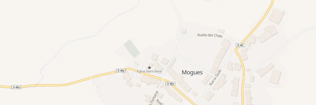 Plan du 2 Rle des Pieces à Mogues