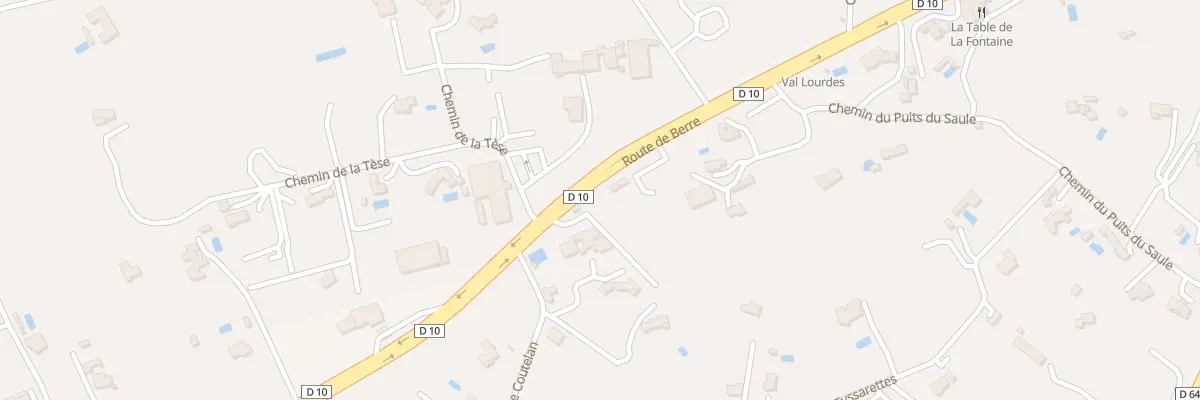 Plan du 5619 Rte Berre à Ventabren