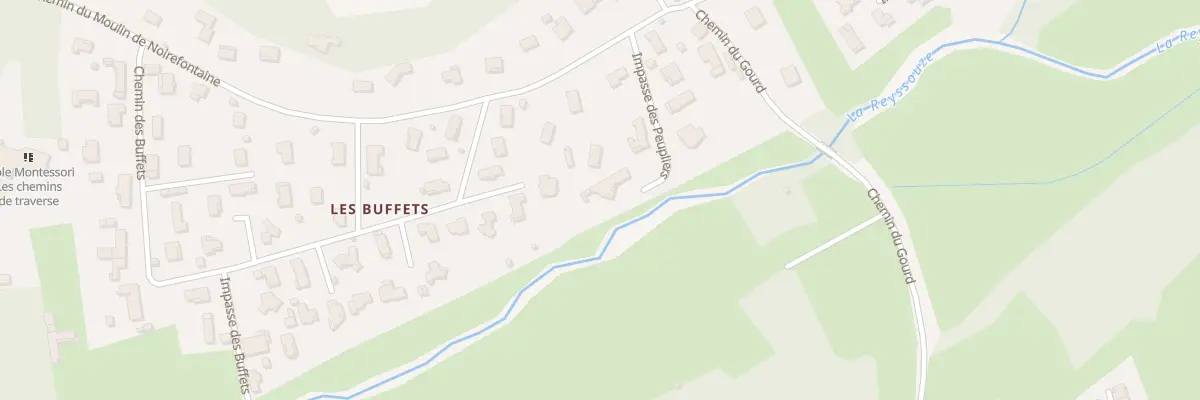 Plan du 145 Imp des Peupliers à Montagnat